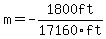 m=-1800ft%2F17160ft