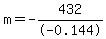 m=-432%2F-0.144