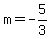 m=-5%2F3