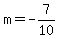 m=-7%2F10