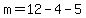 m=12-4-5