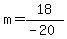 m=18%2F%28-20%29
