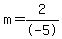 m=2%2F-5
