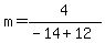 m=4%2F%28-14%2B12%29