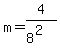 m=4%2F%288%5E2%29