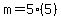 m=5%285%29