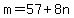 m=57%2B8n