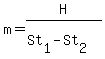 m=H%2F%28St%5B1%5D-St%5B2%5D%29