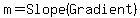m=Slope%28Gradient%29