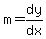 m=dy%2Fdx