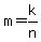 m=k%2Fn