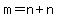 m=n%2Bn