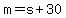m=s%2B30