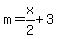 m=x%2F2%2B3