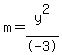 m=y%5E2%2F-3