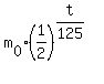 m%5B0%5D%2A%281%2F2%29%5E%28t%2F125%29
