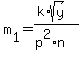 m%5B1%5D=%28k%2Asqrt%28y%29%29%2F%28p%5E2%2An%29