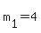 m%5B1%5D+=+4