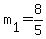 m%5B1%5D+=+8%2F5