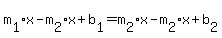 m%5B1%5Dx-m%5B2%5Dx%2Bb%5B1%5D=m%5B2%5Dx-m%5B2%5Dx%2Bb%5B2%5D