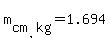 m%5Bcm%2Ckg%5D+=+1.694