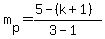 m%5Bp%5D=%285-%28k%2B1%29%29%2F%283-1%29