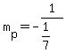 m%5Bp%5D=-1%2F%281%2F7%29