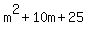 m%5E2%2B10m%2B25