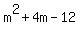 m%5E2%2B4m-12