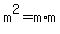 m%5E2=m%2Am