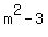 m%5E2-3
