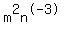 m%5E2n%5E-3