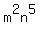 m%5E2n%5E5