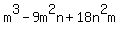 m%5E3-9m%5E2n%2B18n%5E2m