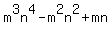 m%5E3n%5E4-m%5E2n%5E2%2Bmn