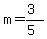 m+=+%283%29%2F%285%29