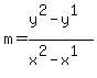 m+=+%28y%5E2-y%5E1%29%2F%28x%5E2-x%5E1%29+