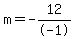 m+=+-12%2F-1