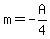 m+=+-A%2F4