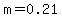 m+=+0.21