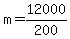 m+=+12000+%2F+200