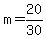m+=+20%2F30