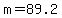 m+=+89.2