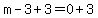 m-3%2B3=0%2B3