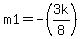 m1=-%283k%2F8%29