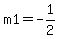 m1=-1%2F2+