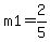 m1=2%2F5