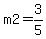 m2=3%2F5