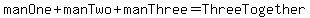 manOne%2BmanTwo%2BmanThree=ThreeTogether