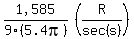 matrix%281%2C2%2C+%221%2C585%22%2F9%285.4pi%29%2C+%28R%2Fsec%28s%29%29%29